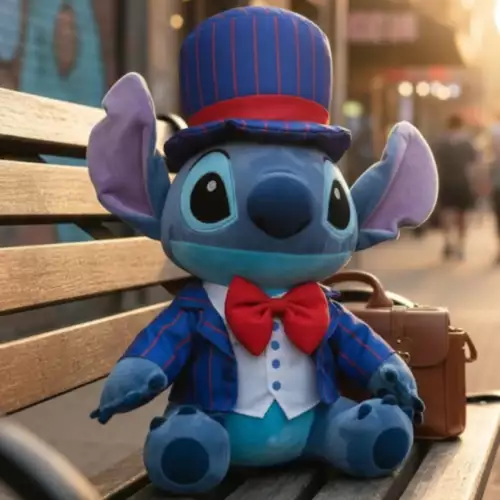 Peluche Gigante Stitch De Gala 55cm - La Plaza Morada