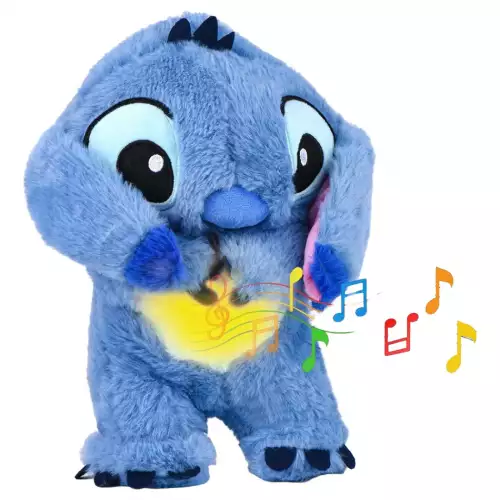 Peluche Stich Que Alivia La Ansiedad Con Sonido