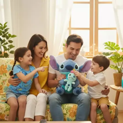 Peluche Stitch Muñeca 45Cm Coleccionable - La Plaza Morada