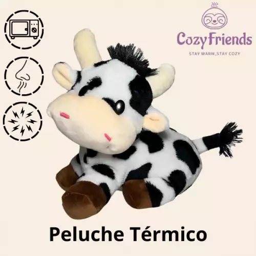 Peluche Térmico Vaca