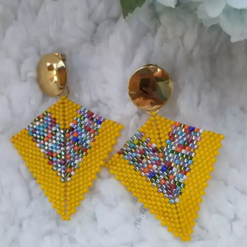 Pendientes Miyukis Yellow