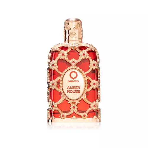Perfume Amber Rouge Orientica amaderado especiado