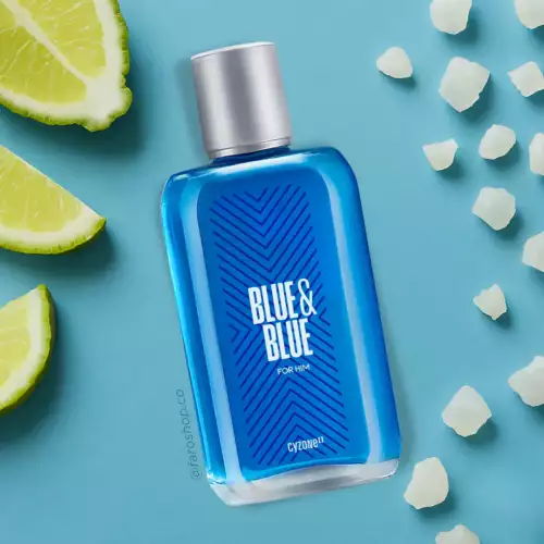 Perfume Blue & Blue For Men aroma cítrico amaderado
