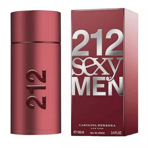 PERFUME CAROLINA HERRERA - 212 SEXY MEN EAU DE TOILETTE 100ML - HOMBRE