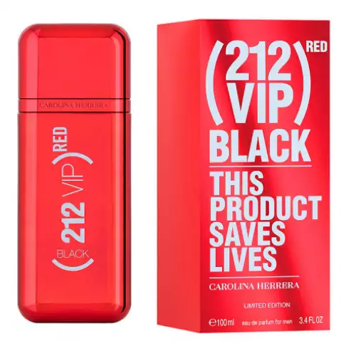 PERFUME CAROLINA HERRERA - 212 VIP BLACK RED EAU DE PARFUM - HOMBRE