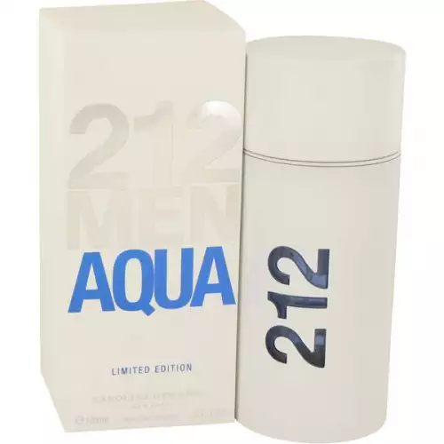 Perfume CH 212 Men Aqua aroma acuático para hombre