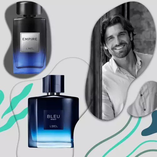 Perfume de hombre Bleu Night 100 ml y Perfume de hombre Empire 10 ml  L´Bel