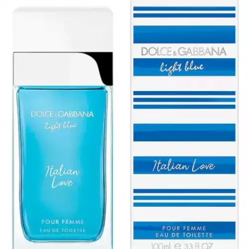 PERFUME DOLCE & GABBANA - LIGTH BLUE ITALIAN LOVE EAU DE TOILETTE 100ML - MUJER