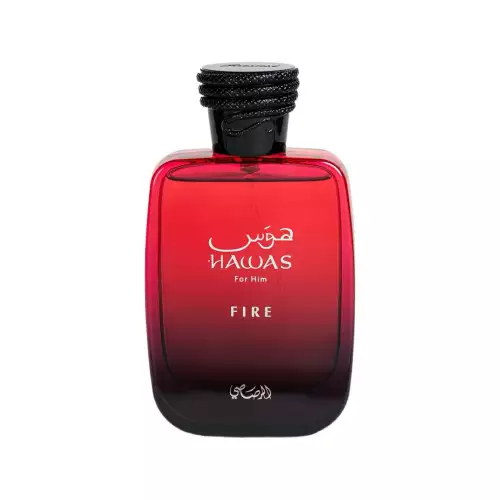 Perfume Hawas Fire aromático acuático unisex