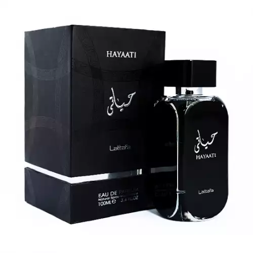 Perfume Hayaati amaderado aromático con vainilla