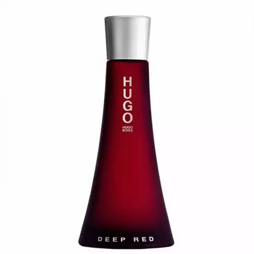 Perfume Hugo Boss Deep Red oriental vainilla para mujer