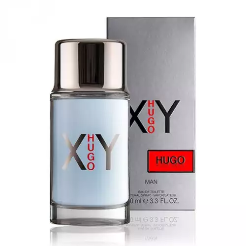 Perfume Hugo Boss XY amaderado aromático hombre