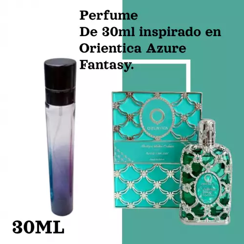 Perfume Orientica Exclusive Azure Fantasy Inspirado Unisex x 30 ml
