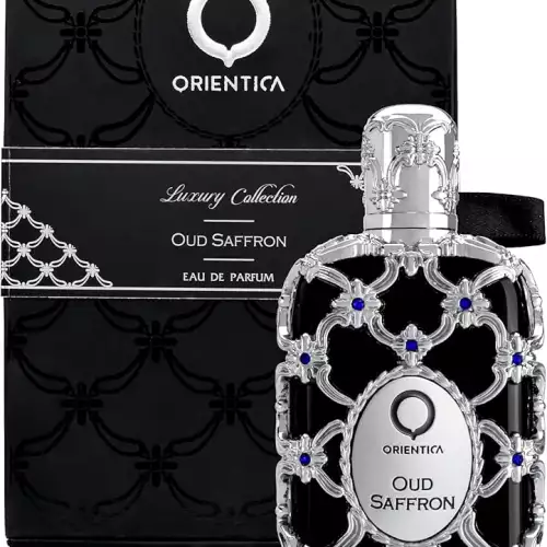 Perfume Oud Saffron amaderado especiado con azafrán