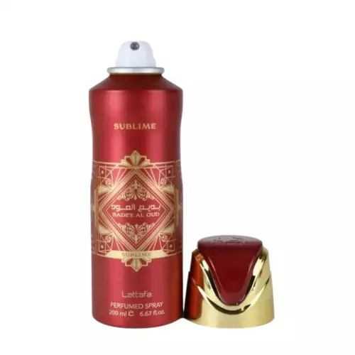 Perfume Sublime Lattafa En Aerosol Unisex  x 200ml