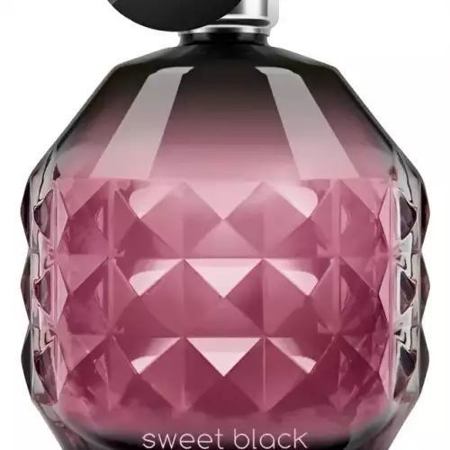 Perfume Sweet Black edición limitada aroma dulce floral