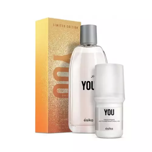 Perfume unisex Ésika YOU 90 ml con desodorante