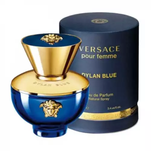 Perfume Versace Dylan Blue floral frutal para mujer