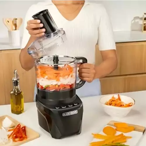 Picatodo Black+Decker eléctrico procesador alimentos