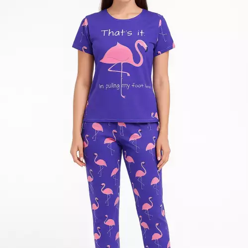 Pijama Estampada De Dos Piezas Talla Unica