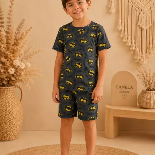 Pijama infantil Batman manga corta talla 6