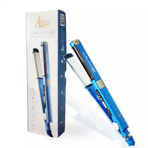 Plancha Alizz Curling 480 Nano Ion Titanium profesional