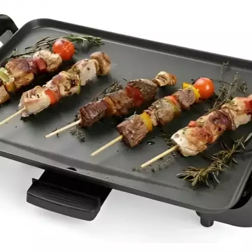Plancha para asar antiadherente Kalley cocina saludable