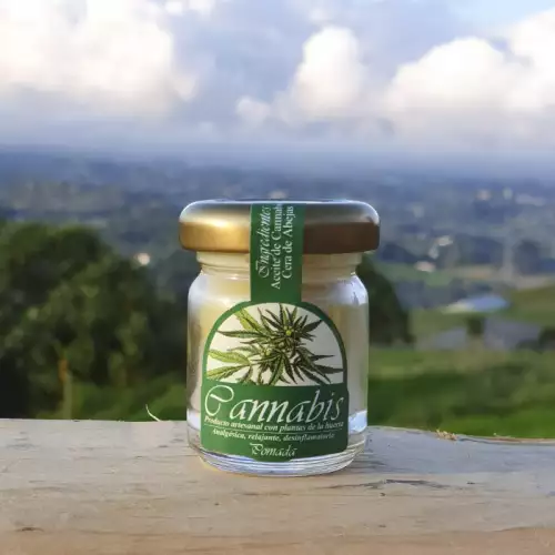 Pomada de cannabis natural para dolores articulares
