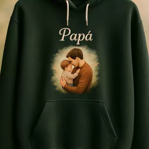 POPIN HOODIE BORDADO CON CAPOTA UNISEX