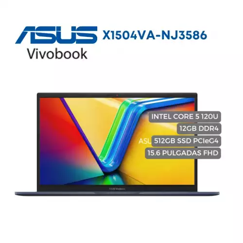 Portátil Asus Vivobook 15.6" Intel Core 5 512GB SSD