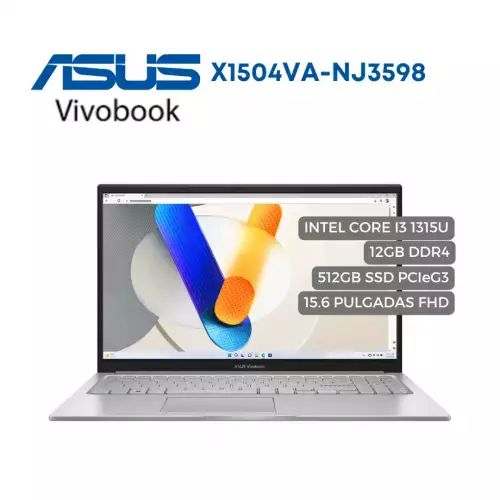 Portátil Asus Vivobook 15.6" Intel Core I3 512GB SSD