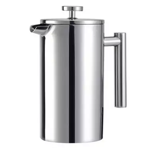 Prensa Cafetera Acero Inoxidable 350ML