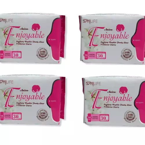 Protector diario femenino con turmalina 120 piezas