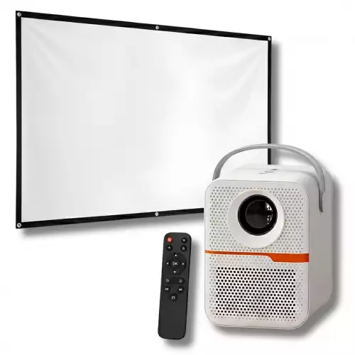 Proyector Inteligente P10 Y Obsequio Pantalla Gigante De 150 Pulgadas