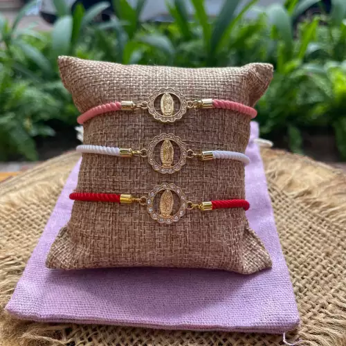 PULSERA DE LA VIRGEN DE GUADALUPE