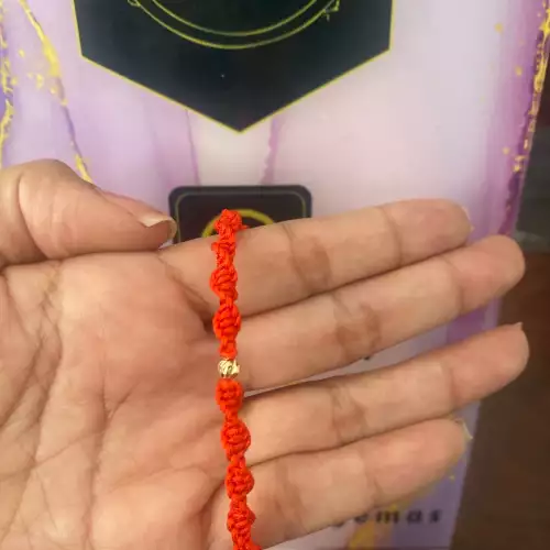 PULSERA TEJIDA BALIN ORO 18K