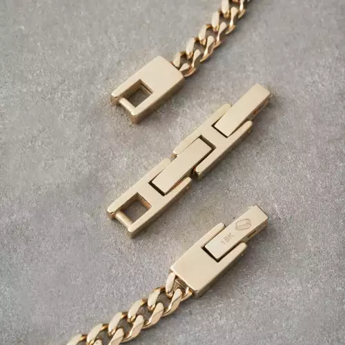 Pulso Cubano Con Placa 2mm