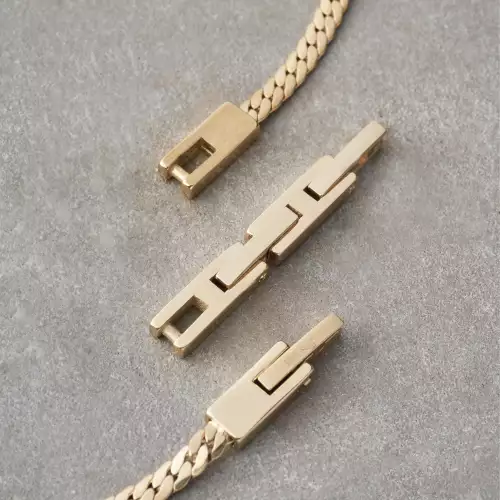 Pulso Serpiente con placa 2mm