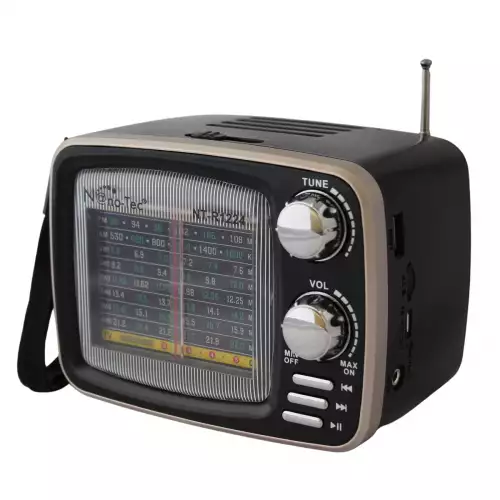 Radio Bluetooth Parlante Recargable Con USB y Radio FM Modelo 5