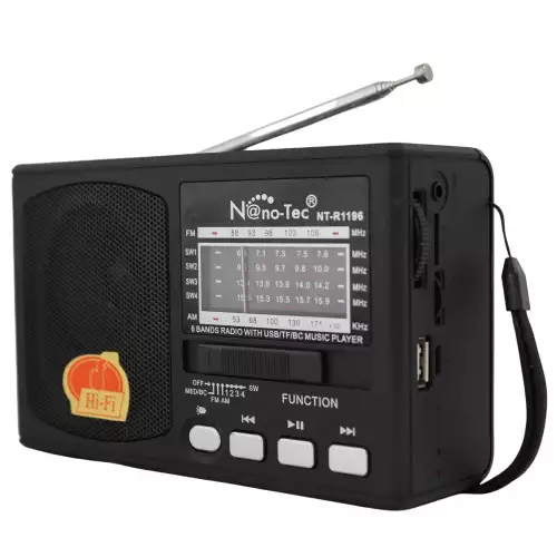 Radio Parlante Bluetooth Recargable Con AM FM SW - M3