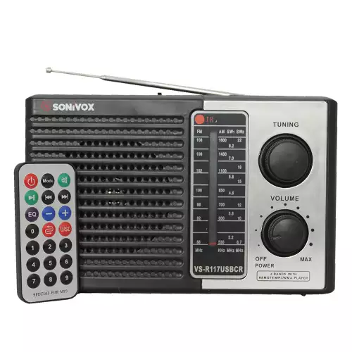 Radio Parlante Portatil Portable Recargable Am Fm Sw