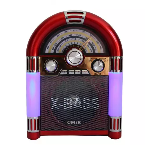 Radio Portatil 3 Bandas Con Bluetooth Y USB Sonido Potente