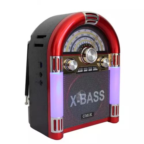 Radio Portatil 3 Bandas Con Bluetooth Y USB Sonido Potente