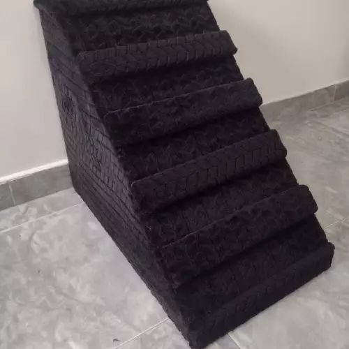 Rampa acolchada para perros 60 cm personalizada y ajustable