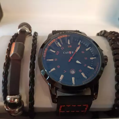 RELOJ PARA HOMBRE CASSRAY NEGRO 7071-1