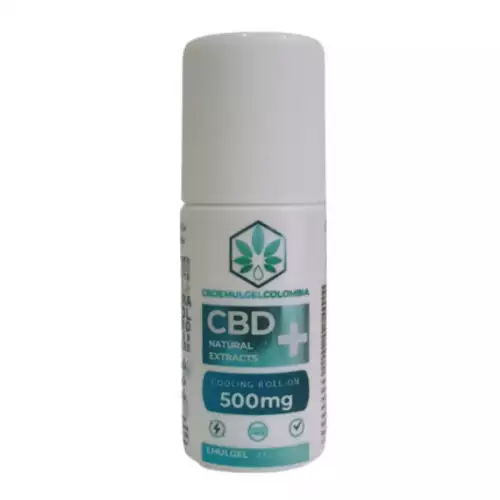 Roll-on CBD con menta refrescante y relajante