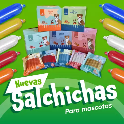 Salchichas para Mascotas x 100 und Surtida