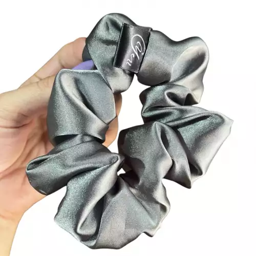 Scrunchies de seda antifrizz para cabello