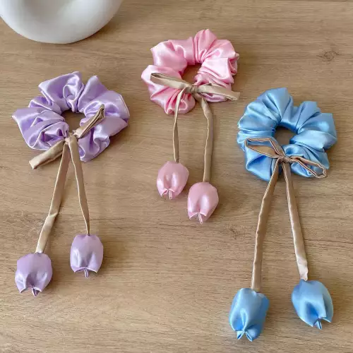 Scrunchies Tulipan