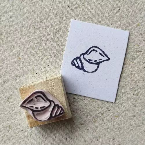 Sellos mini marinos hecho a mano goma 2x2 cm